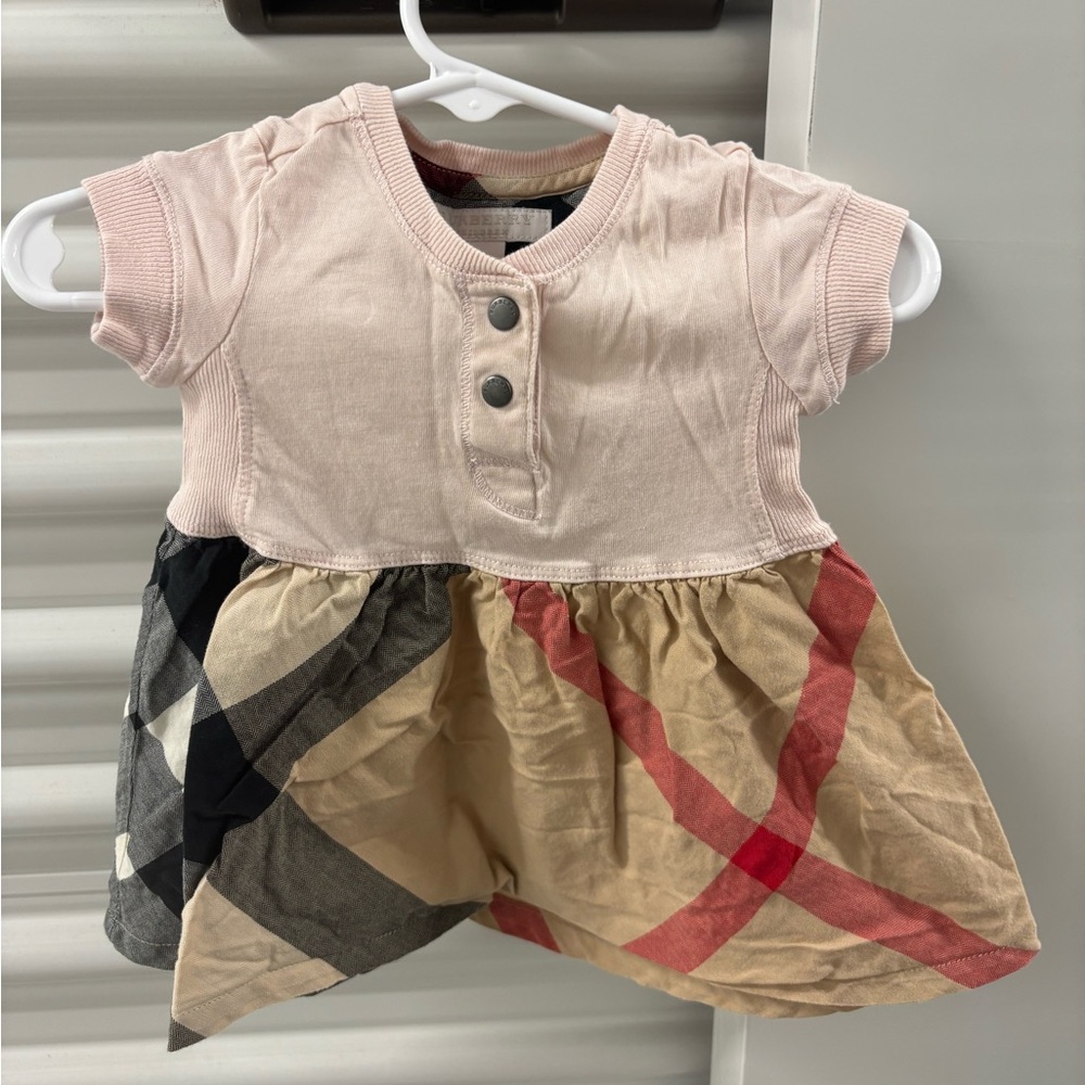 Burberry Kids Pink Dress